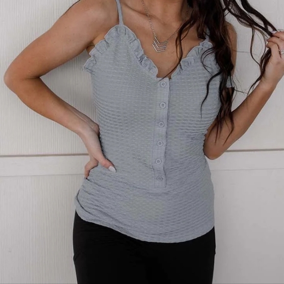 Tops - Ruffle Tank Top